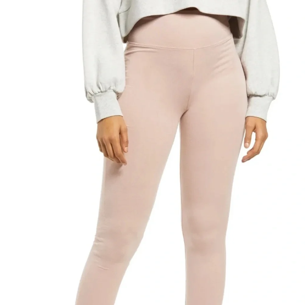 BP. Women's Leggings‎ Pink Size XS High-Rise Solid Stretch Activewear NWT 5055